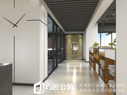 昆明萬達廣場裝修設計效果圖施工公司辦公室裝出感覺了